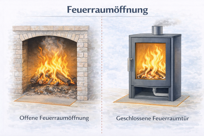 Feuerraumöffnung