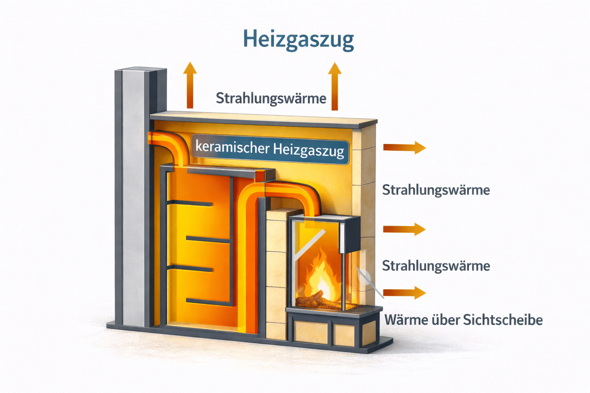 heizgaszug