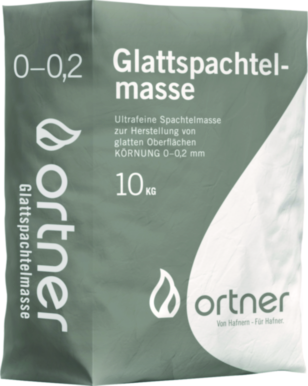 Glattspachtelmasse Ofen weiß - 10 kg