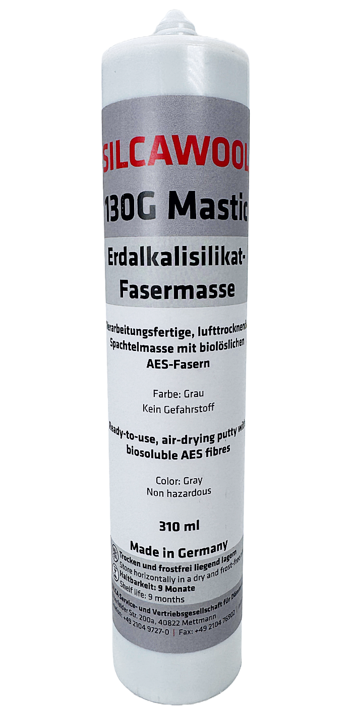 Ofen Dichtmaße SILCAWOOL 130G Mastic - 310 ml