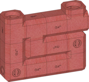 Schmid Speichersystem Set 3 - 845 x 1040 x 260 mm