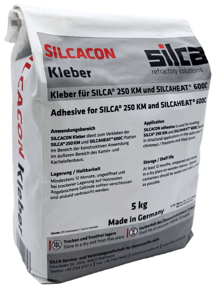 Silcacon Kleber für Silca Wärmedämmplatten - 5,0 kg