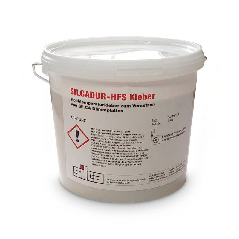 Silcadur HFS Hochtemperaturkleber für Silca KM Wärmedämmplatten