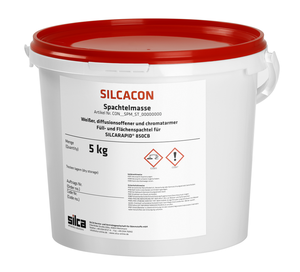 Silca Silcacon Spachtelmasse - 5 kg