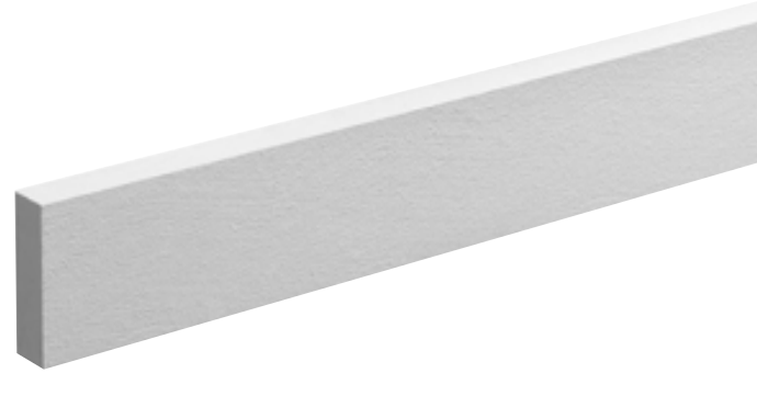 SILCARAPID® 850CB Streifen für Konstruktionsplatte - 1250 x 68 x 17 mm