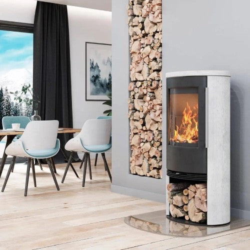 Kaminofen TermaTech TT21RS-WH, 5 kW