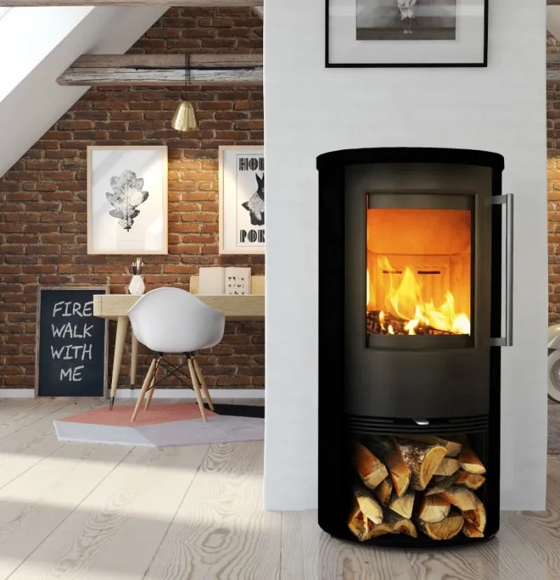 Kaminofen TermaTech TT21RS BLACK Speckstein, 5 kW