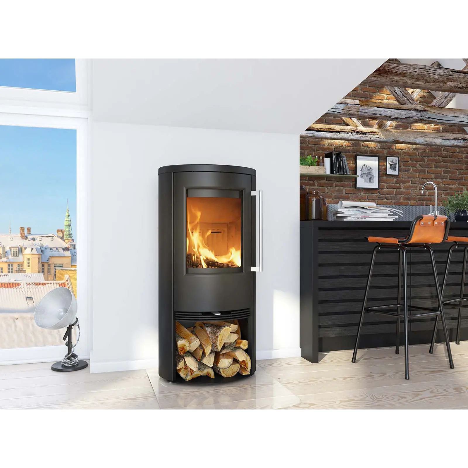 Kaminofen TermaTech TT20R, 5 kW