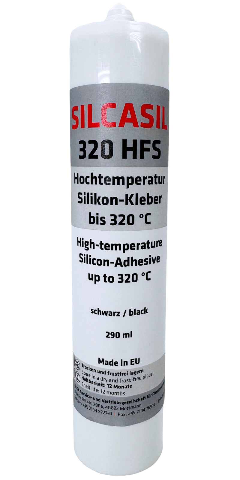 Silca SILCASIL 320 Hochtemperatur Silikon - 290 ml